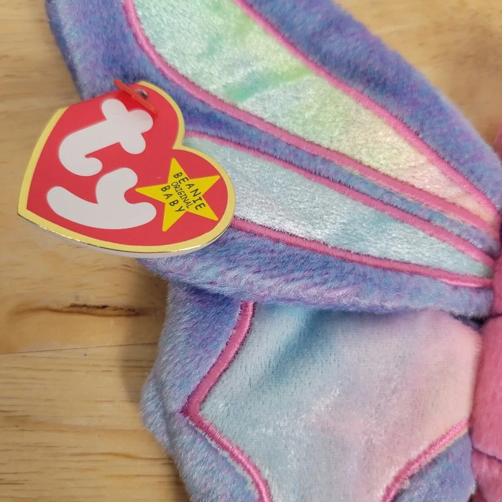 Ty Beanie Babies & McDonald's Teenie Beanie Lot 1999 Flutter the Butterfly Plush